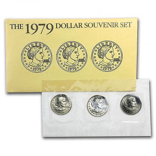 1979 & 1980  Dollar Souvenir Set