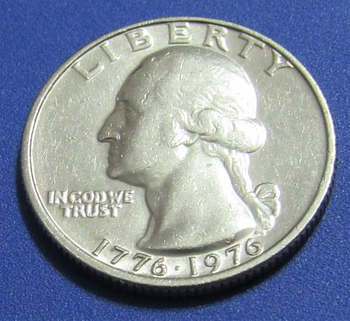 1976 25 Cents - Bicentennial Washington Quarter - Little Drummer Boy