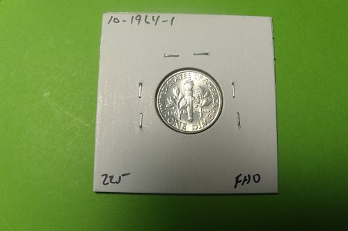 1964 Roosevelt Dime  BU  #10-1964-1
