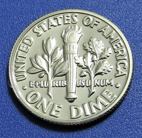 1981-S 10 Cents - Roosevelt Dime - Cameo Proof