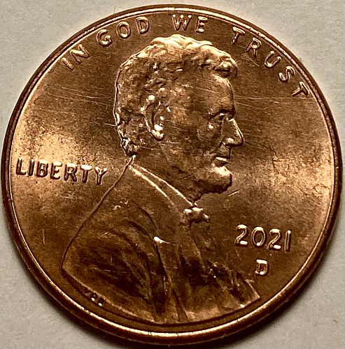 2021 D Lincoln Shield Cent Small Cents