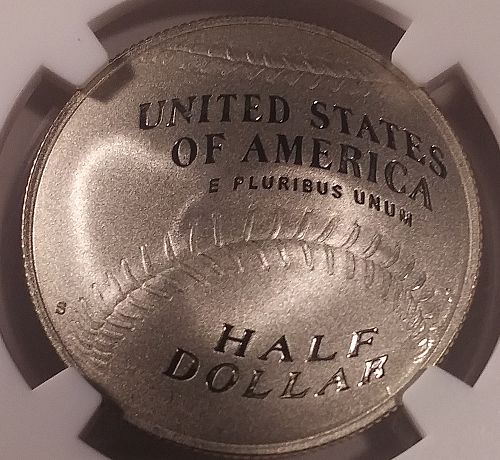 2014S Baseball Hall of Fame Half Dollar NGC Proof 69 UCAM