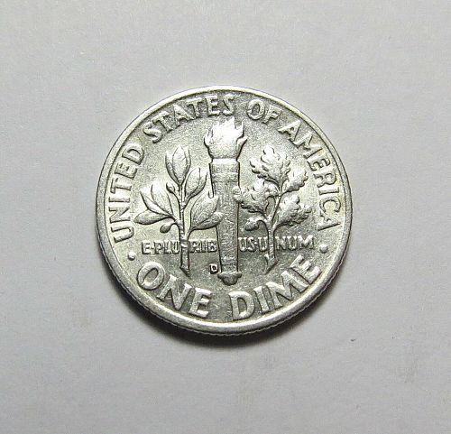 1953-D ROOSEVELT DIME ~ 90% SILVER ~ COMBINED SHIPPING ~ LOT N61