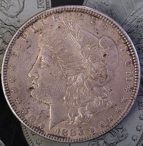1883 Silver Morgan