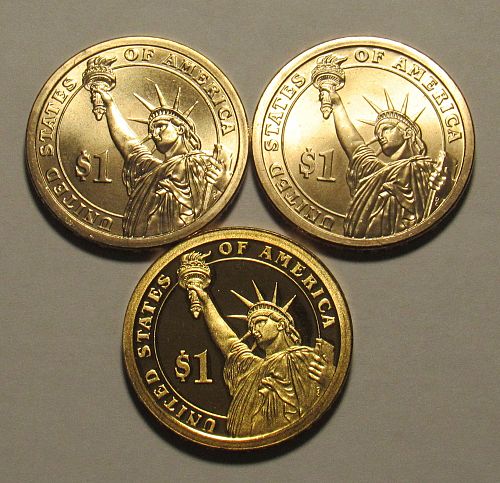 2009 P,D&S Presidential Dollars: John Tyler, BU and Proof
