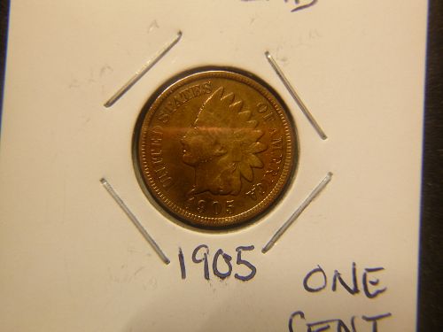 1905 Indian Head Cent