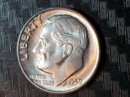 1959-P Roosevelt Dime