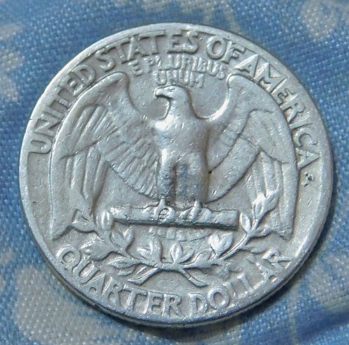 1949 P Washington Quarter Dollar