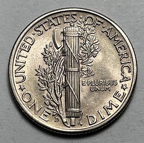 1943 D Mercury Dimes  61412