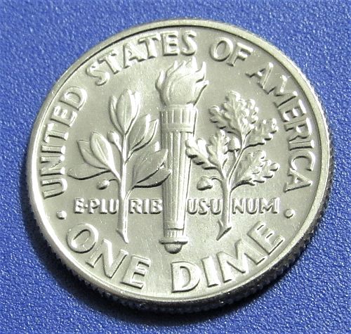 1990-D 10 Cents - Roosevelt Dime