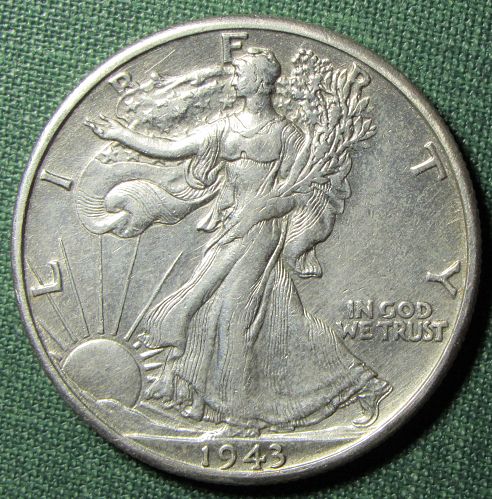 1943D Walking Liberty Half Dollar