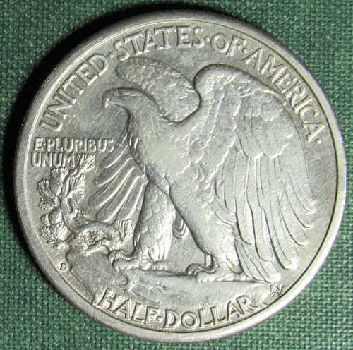 1943D Walking Liberty Half Dollar