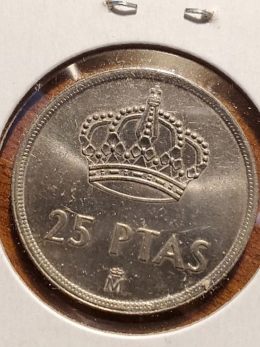 1983 Spain 25 Pesetas