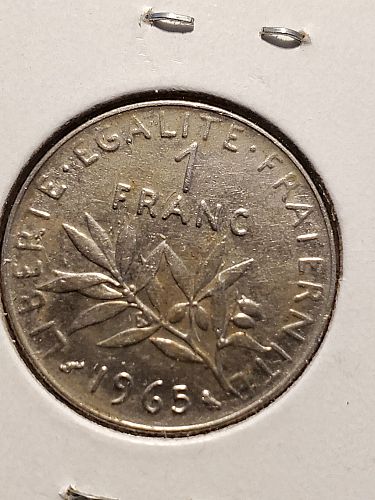 1965  France 1 Franc