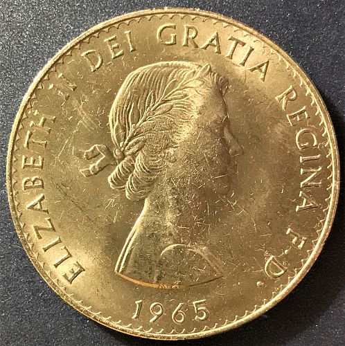 Great Britain - 1965 - 1 Crown (Churchill) [#4]