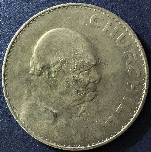 Great Britain - 1965 - 1 Crown (Churchill) [#6]