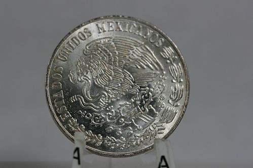 1972 Mexico Silver 25 Peso Benito Juarez BU/UNC