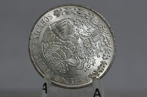 1972 Mexico Silver 25 Peso Benito Juarez BU/UNC