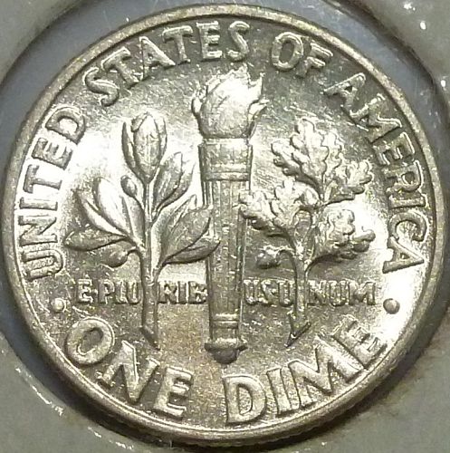 UNCIRCULATED 1950-P Roosevelt Silver Dime. # 100-28