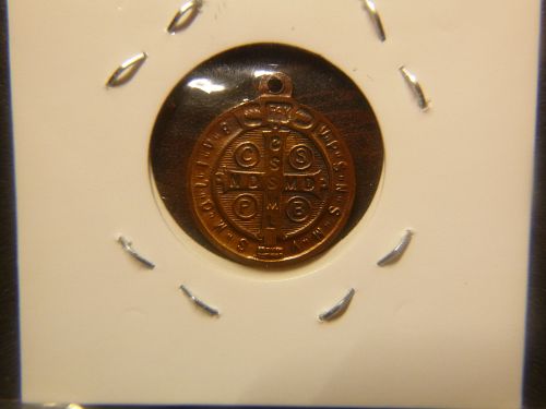 VINTAGE ST. BENEDICT CSPB  MEDALLION