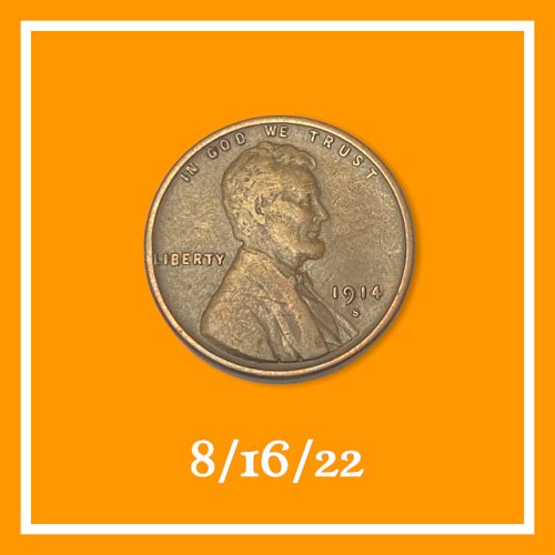 1914-S LINCOLN WHEAT CENT 1C - UNGRADED - NICE FILLER FOR A BARGAIN!