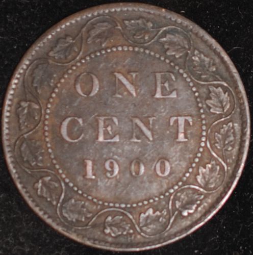 1900 Canada Cent VF