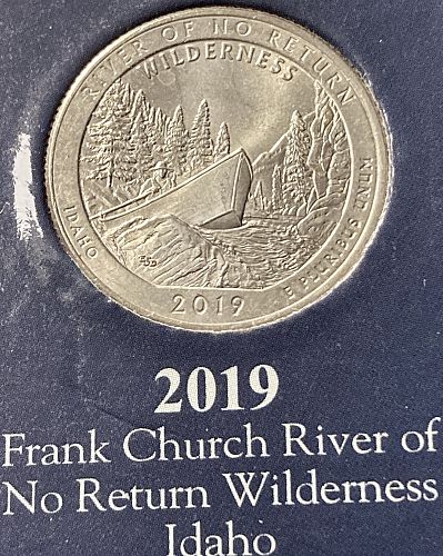 2019 P River Of No Return America The Beautiful Quarters