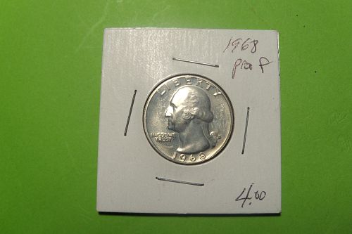 1968S Proof Washington Quarter  #25-1968S-1