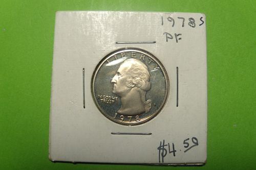 1978S Proof Washington Quarter  #25-1978S-1