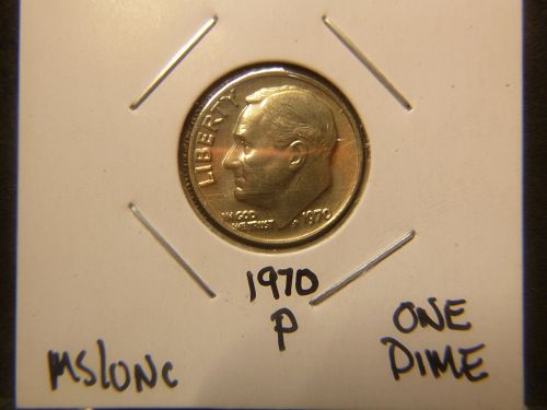 1970 P Roosevelt Dimes