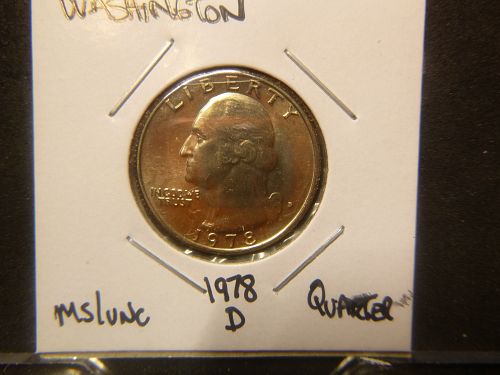 1978 D Washington Quarters