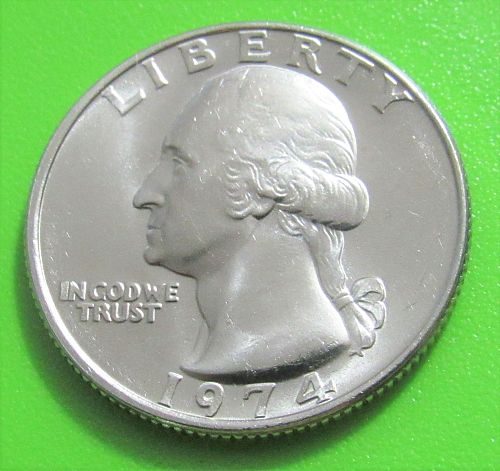 1974 25 Cents - Washington Quarter