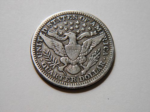 1915-D Silver Barber Quarter