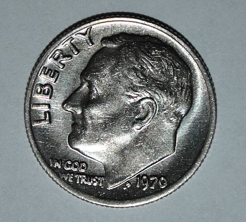 1970 P Roosevelt Dime 4404