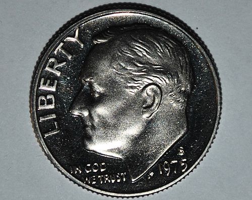 1975 S Roosevelt Dime 4419