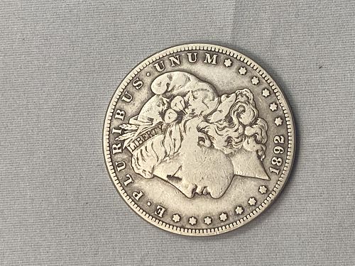 1892-S MORGAN SILVER DOLLAR S$1 - UNGRADED