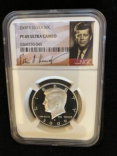 2009-S NGC PF69UCAM Silver Kennedy Half