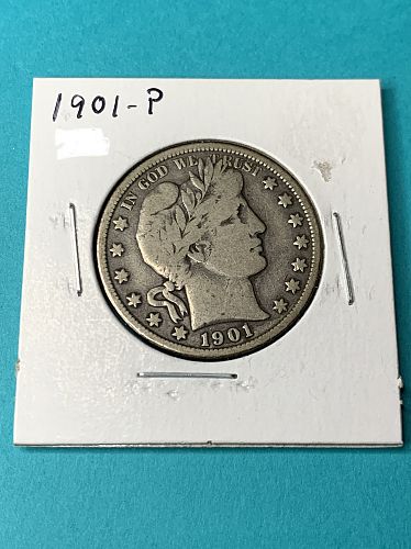 1901-P Barber Half Dollar *Better date*