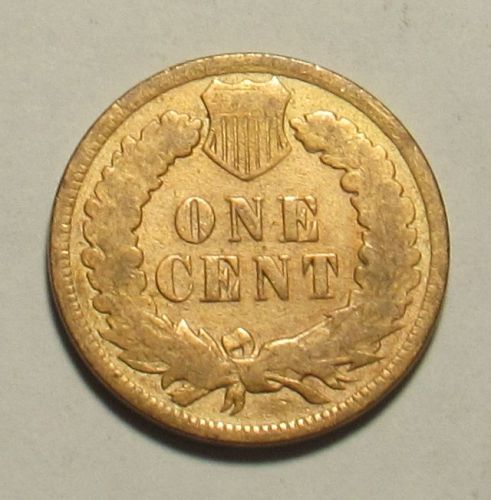 1908 P Indian Head Cent in circulated condition