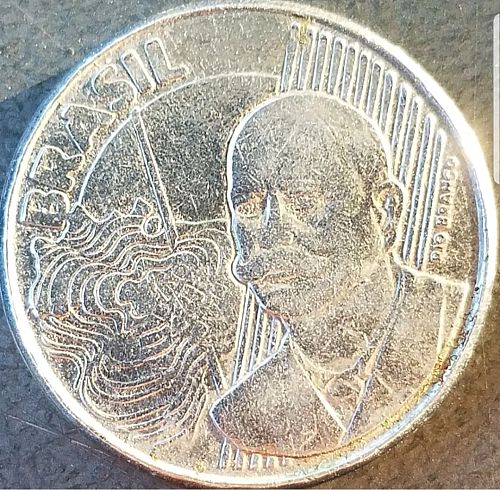 Brazil 50 Centavos 2003 VF