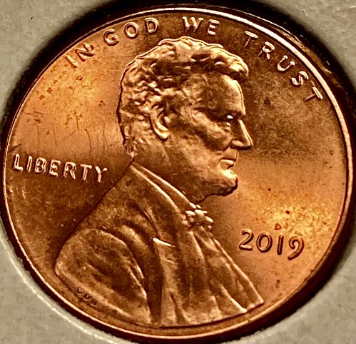 2019 P Lincoln Shield Cent Small Cents