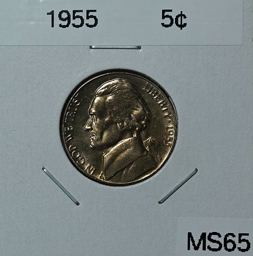 1955 Jefferson Nickel
