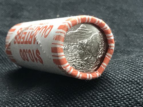 2011 D Glacier Uncirculated ATB Quarters Bank Wrapped Roll (0919-12)