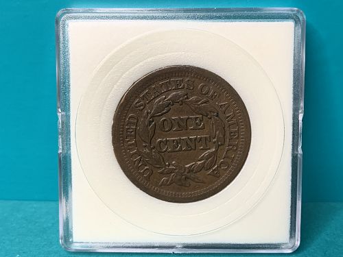 1852 Braided Hair Large Cent