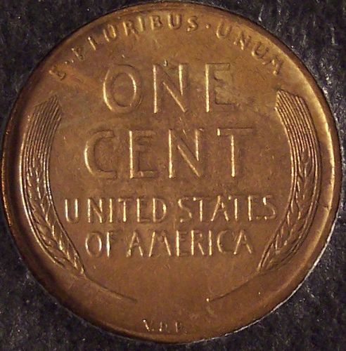 1909 VDB Lincoln Wheat Back Penny AU #0227