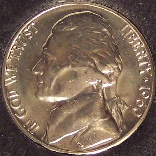 1960-D Jefferson Nickel GEM UNC #0284