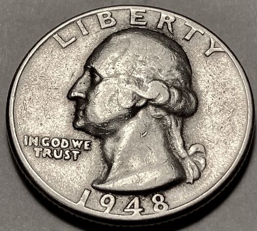 1948 D Washington Quarters