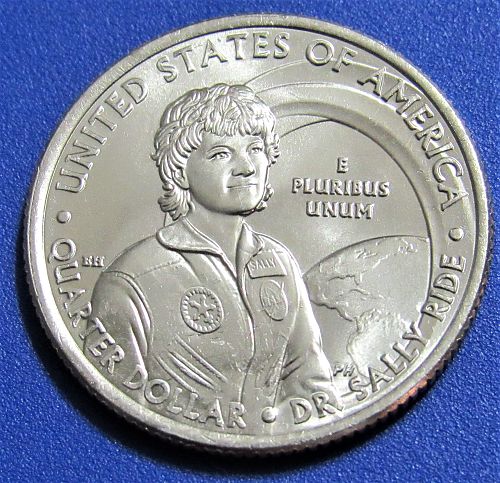 2022-P 25 Cents - Sally Ride - American Women Quarter