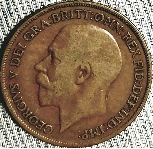 United Kingdom 1 Penny 1920 VG