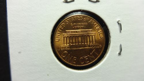 USA 1 Cent 1999 D  *Lincoln Memorial* 👀